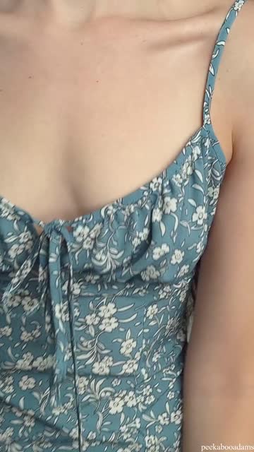 teasing tiny girl next door dress tease downblouse porn video