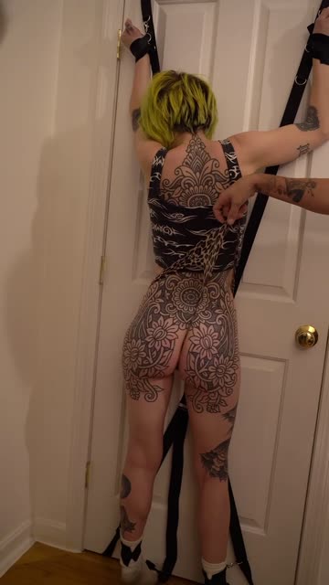 onlyfans tattooed ass wedgie tattoo porn video