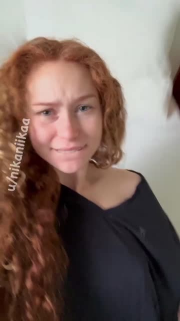 redhead tits natural tits pale boobs undressing petite nsfw video