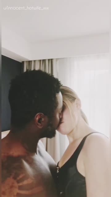 hotwife cuckold kissing interracial bbc sex video