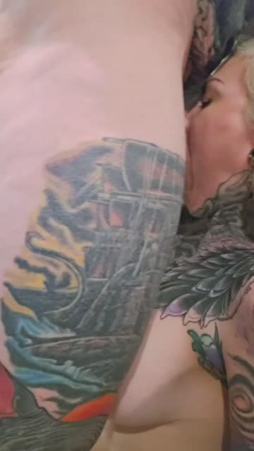 face fuck blowjob tattooed 