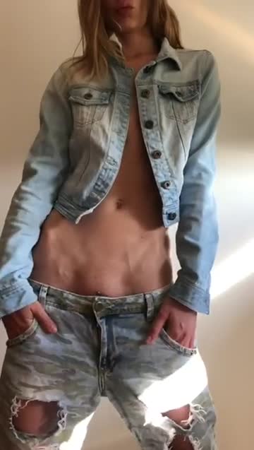jeans fitness abs 