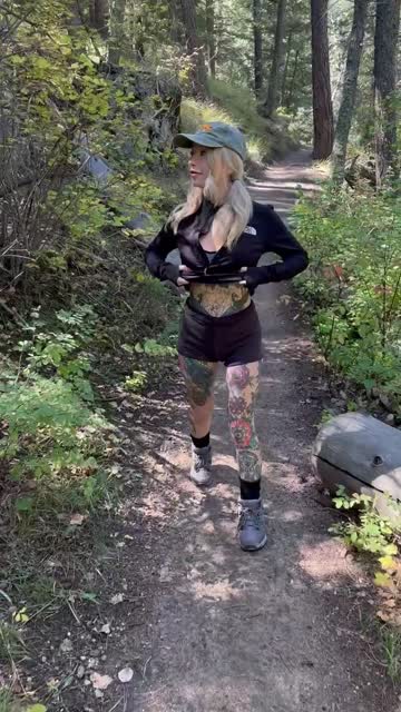 boobs amateur flashing homewrecker hiking ass outdoor sex video