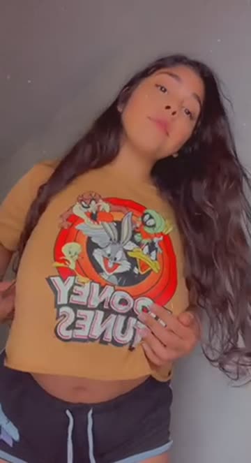 cute big tits latina 