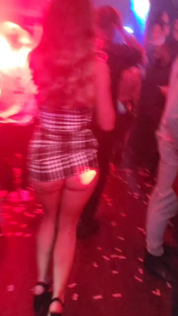 party dancing public ass nightclub flashing club hot video