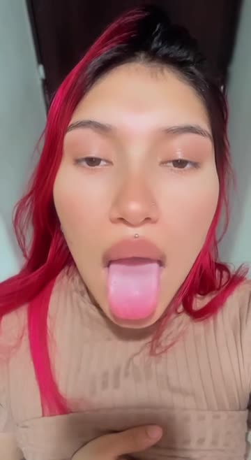 ahegao tongue latina sex video