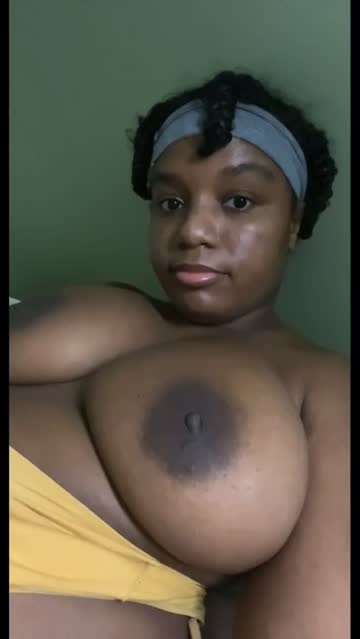 ebony tits busty nsfw video