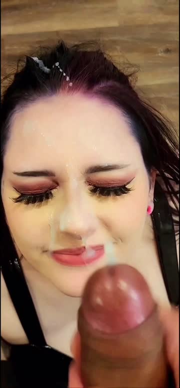 facial cumshot cum hot video