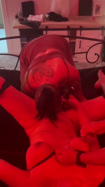 tied threesome hotwife porn video