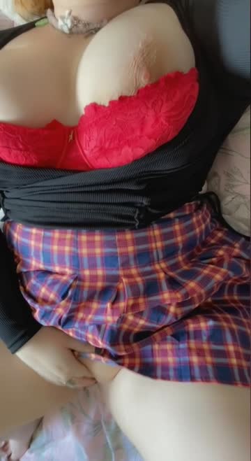 skirt cute pussy girlfriend 