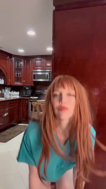 tits cute redhead ass flashing 