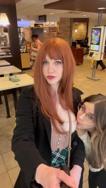 exhibitionism redhead exhibitionist porn video