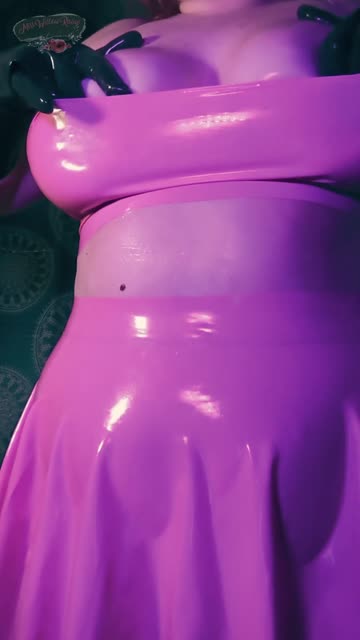 latex latex gloves femdom nsfw video