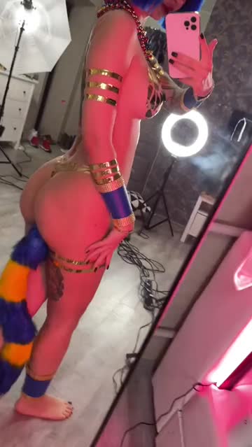 erotic cosplay purple bitch sex video