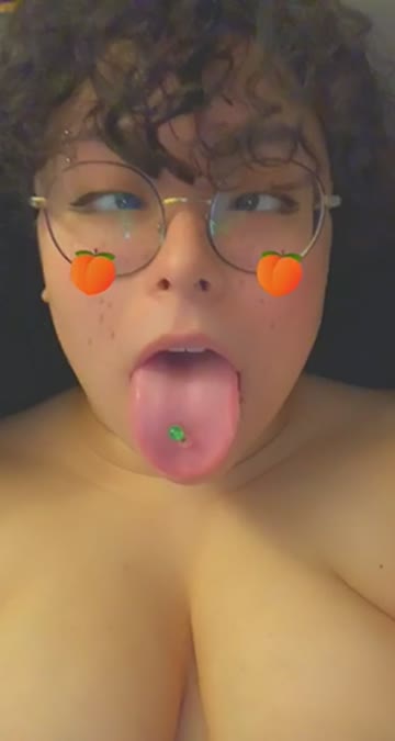 glasses curly hair piercing latina ahegao chubby sex video