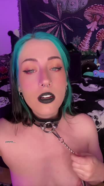 small tits goth submissive amateur porn video