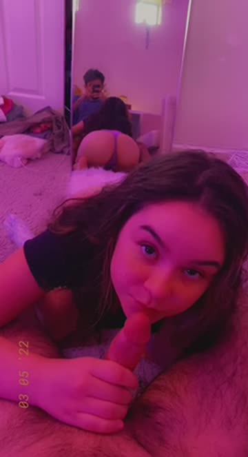20 years old blowjob ass thong hot video