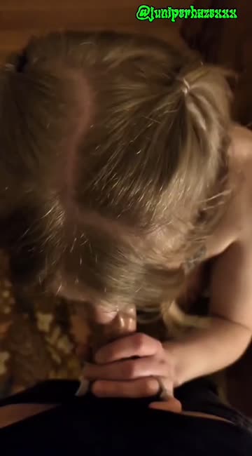 blowjob blonde cumshot cute 