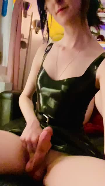 latex trans girlfriend sex video