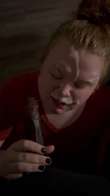 big dick cumshot amateur interracial redhead facial xxx video