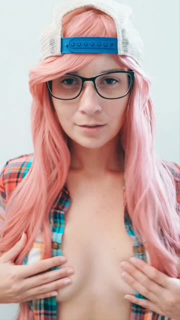 cute glasses pink natural tits sex video
