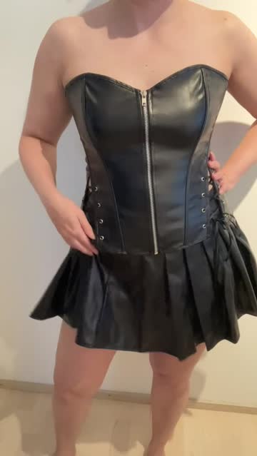 corset domme femdom leather xxx video
