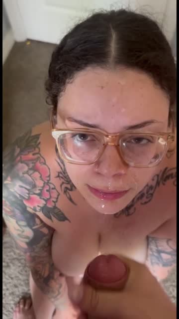 hotwife facial cumshot free porn video