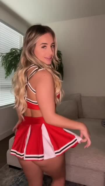 blonde ass stripping cheerleader striptease boobs sex video