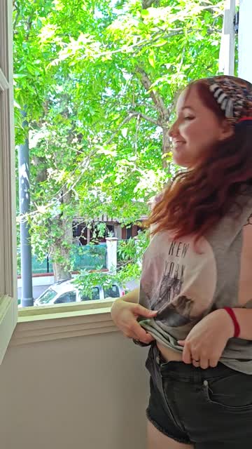 cute public boobs tits nude nsfw video