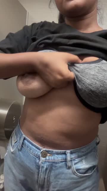 amateur tits public hot video