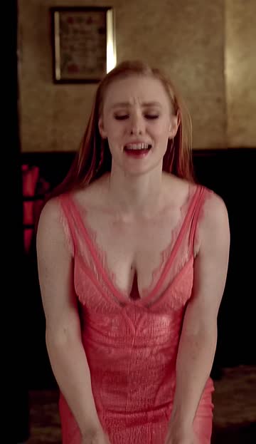 deborah ann woll celebrity cleavage redhead nsfw video