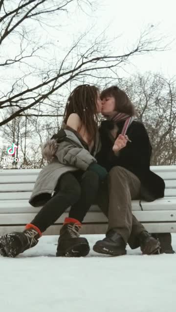 lesbian lesbians public outdoor nsfw video