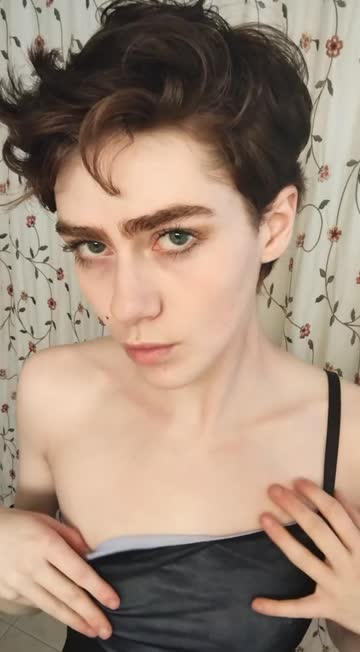 pale short hair small tits porn video