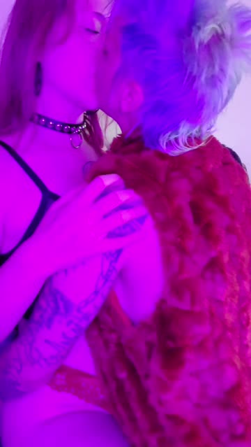 tattoo foreplay real couple alternative lesbian porn video