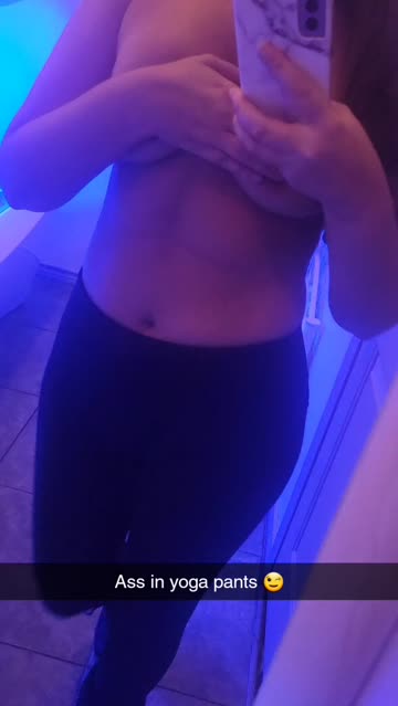 brunette ass topless yoga pants sex video