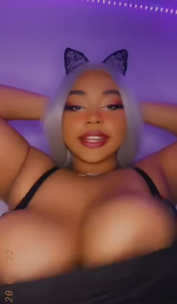 ebony big tits cute amateur bbw blasian hot video